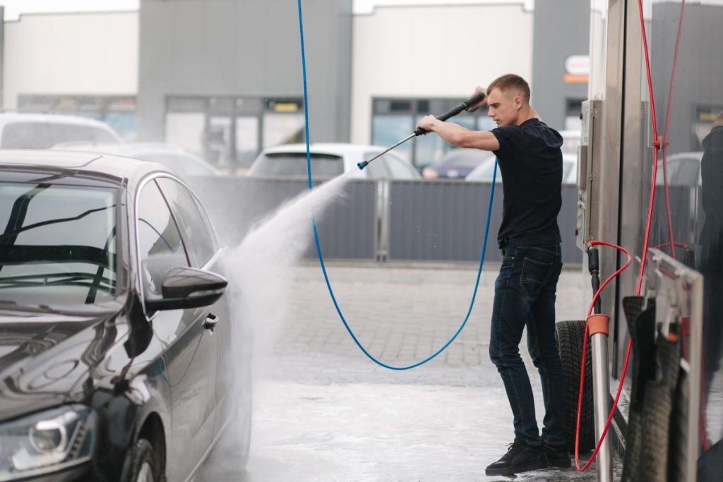 sistema para lava-rápido simples e completo