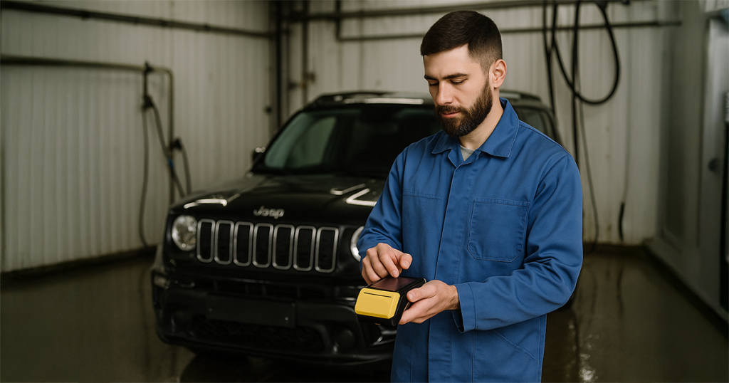 Sistema para lava-rápido ajudando no controle de serviços em tempo real