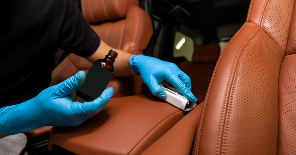 Passo a passo da hidratação em couro